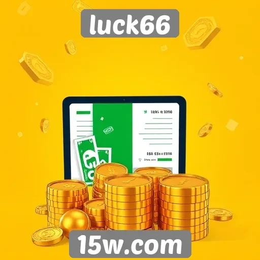 Opções de pagamento disponíveis no luck66