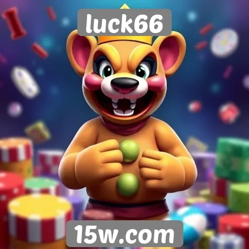 Variedade de jogos disponíveis no luck66